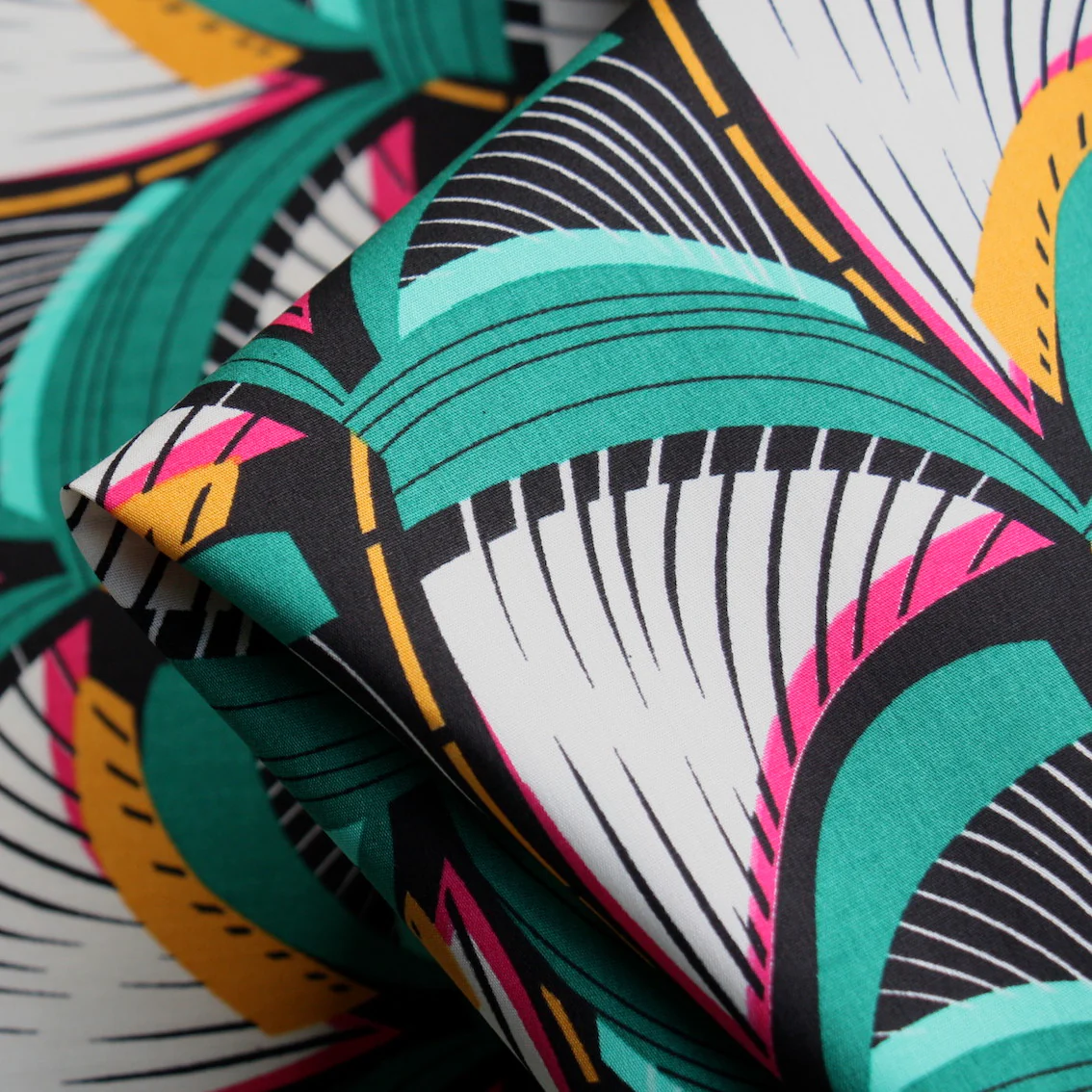 Fans In Miami - Cotton Poplin