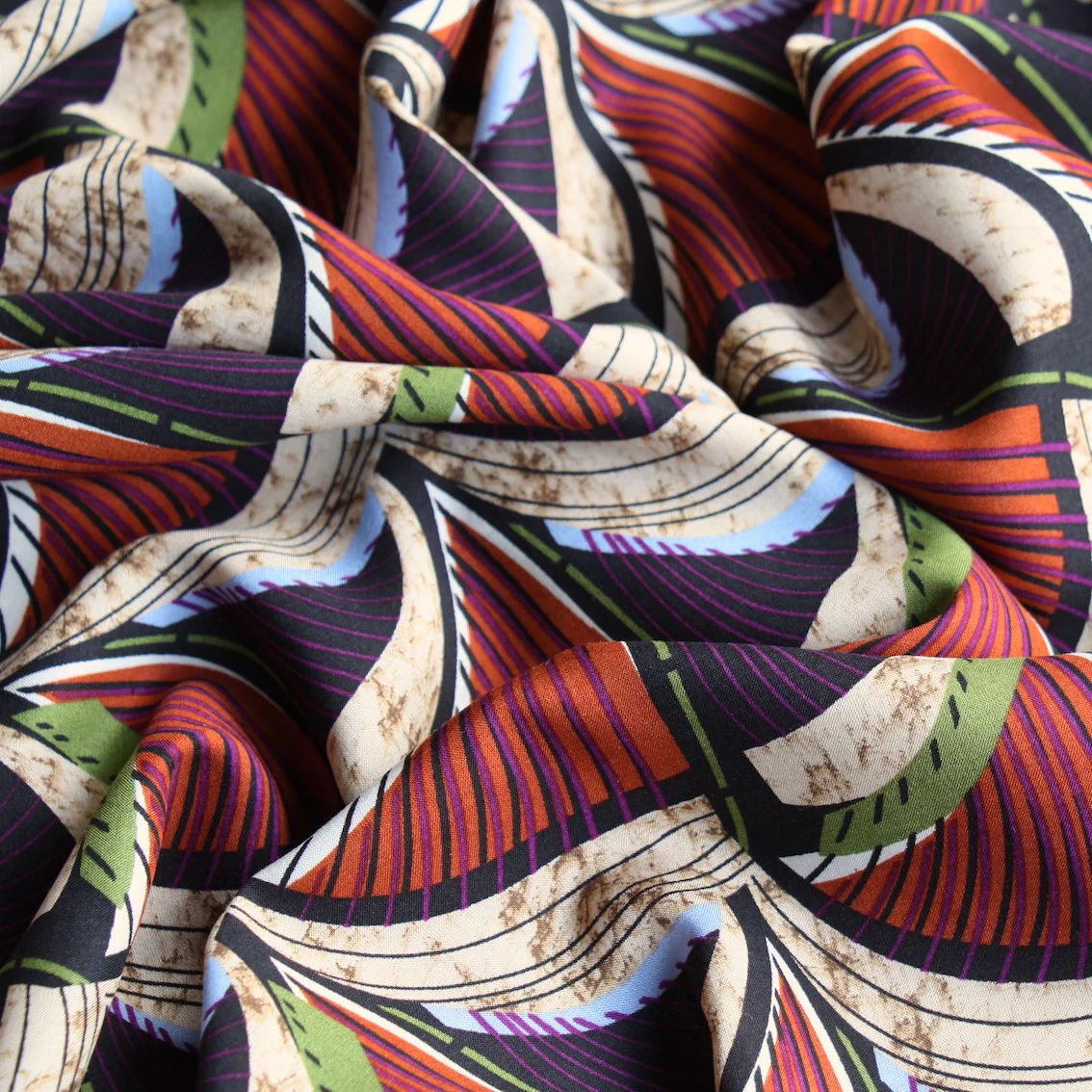 Fans In Morocco - Viscose - Image 2