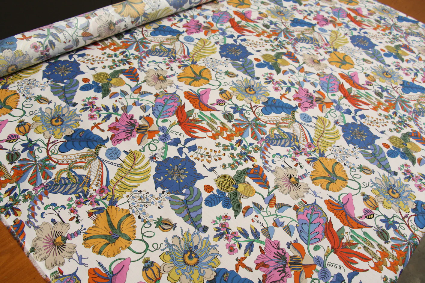 Fantasy Land White - Liberty Tana Lawn - Image 4