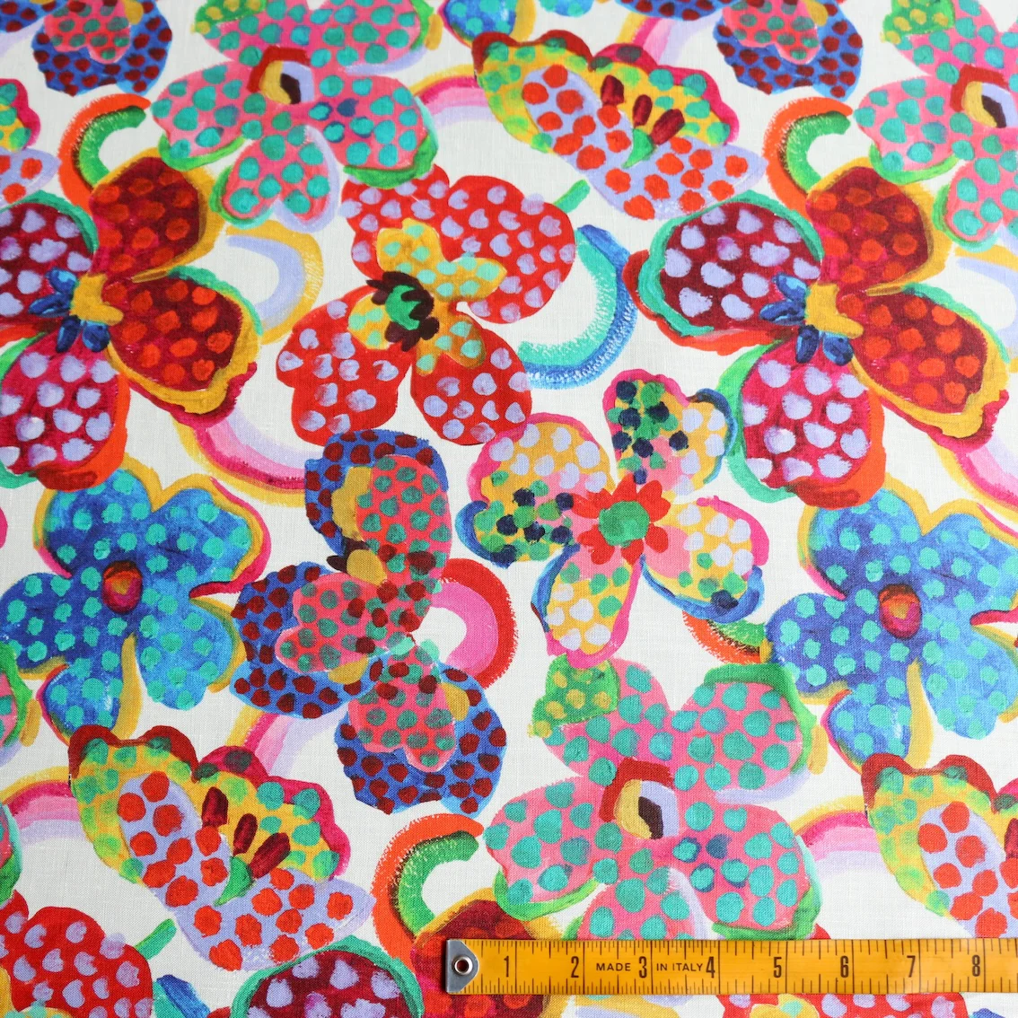 Fauvism Floral - Liberty Sycamore Linen - Image 3