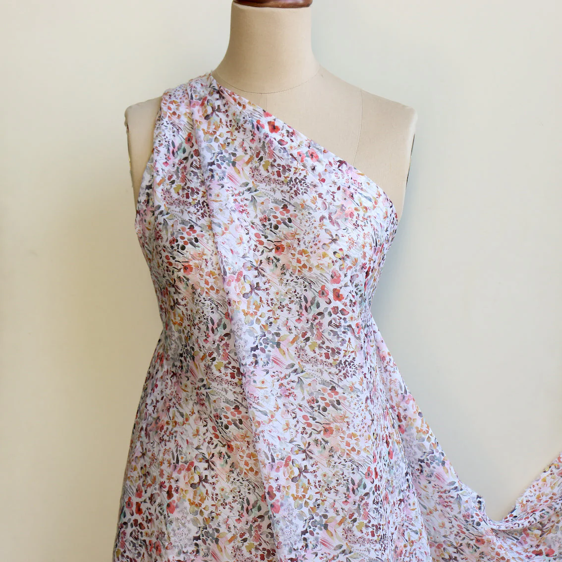 Felda Pink - Liberty Fabrics - Chloe Cotton Chiffon - Image 4