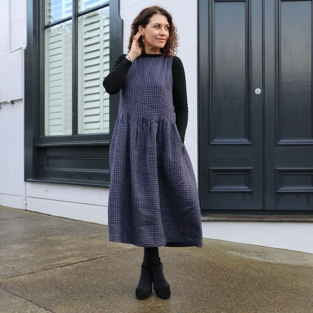Felicia Pinafore Dress Pattern - Image 11