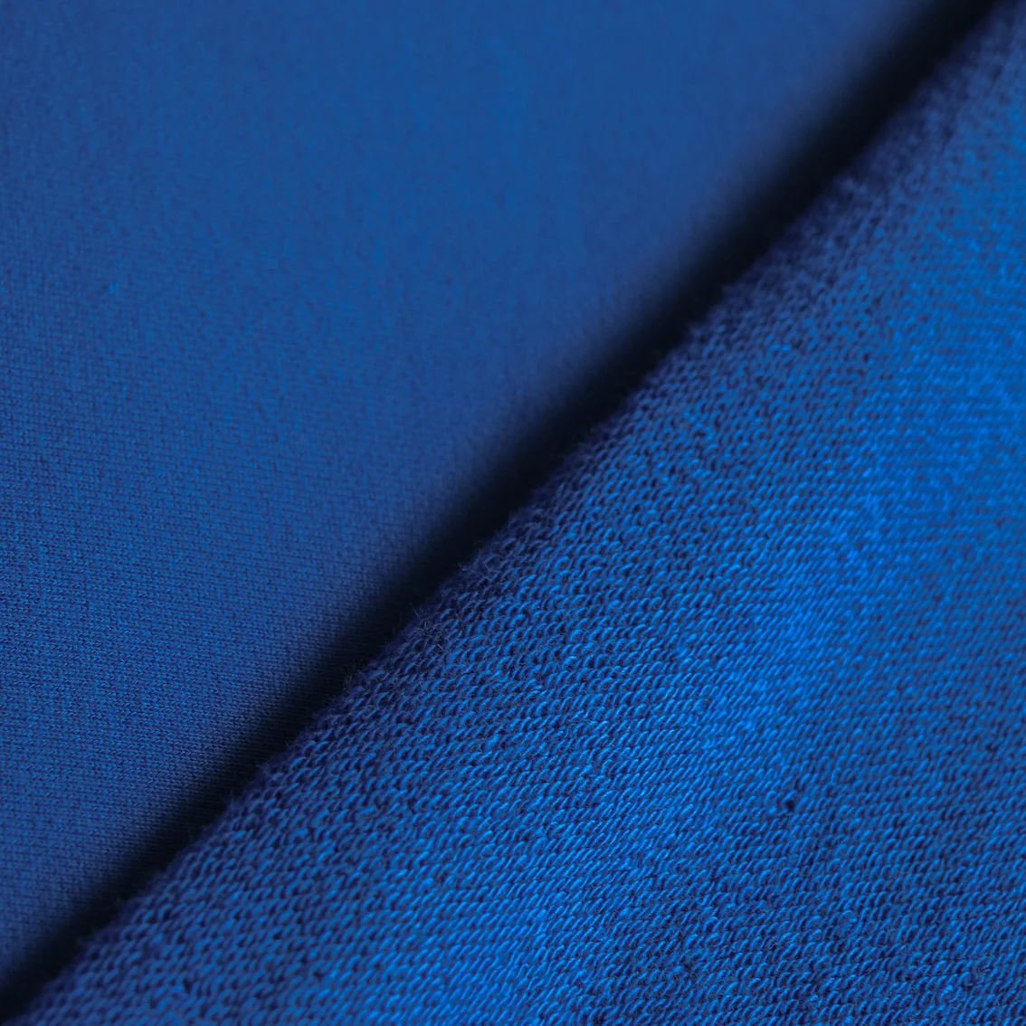 Felpa Blu French Terry - Image 2