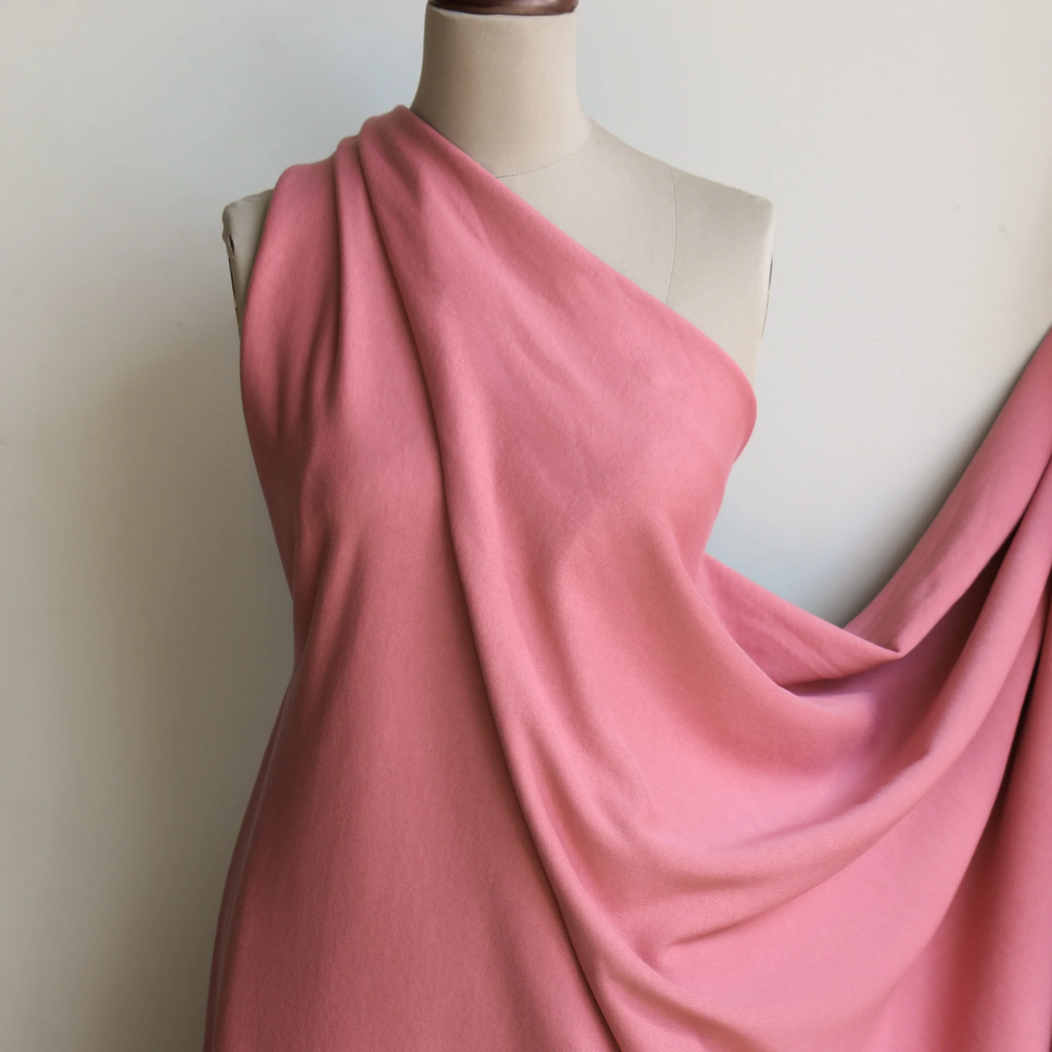 Felpa Rose Pink French Terry - Image 4