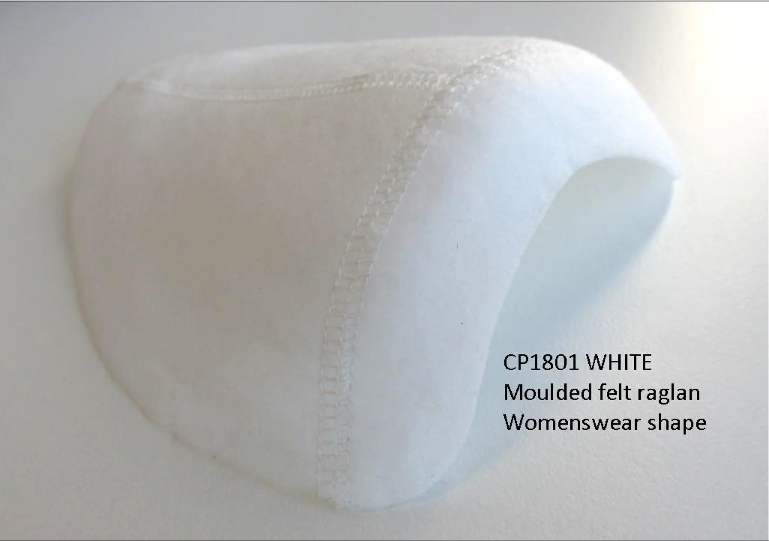 Felt Semi Raglan Shoulder Pads with Sleeve Head Lip - Image 5