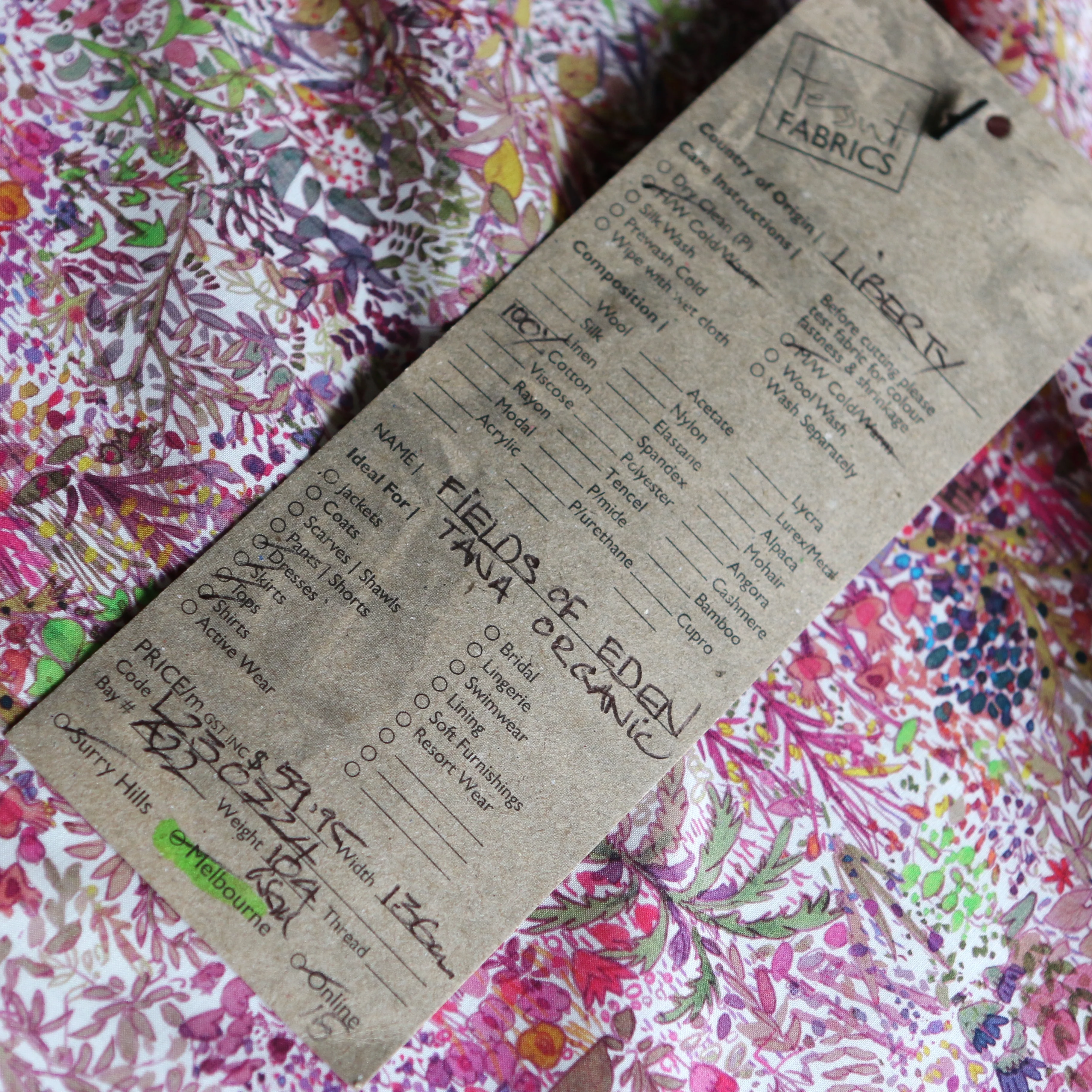 Fields Of Eden - Liberty (Organic) Tana Lawn™ - Image 4