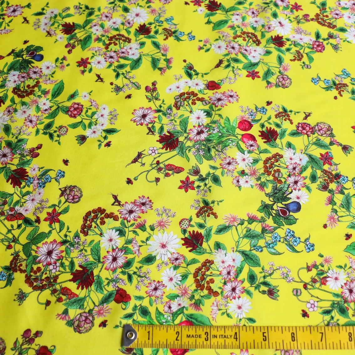 Fields Of Summer Silk/Cotton Voile - Image 3