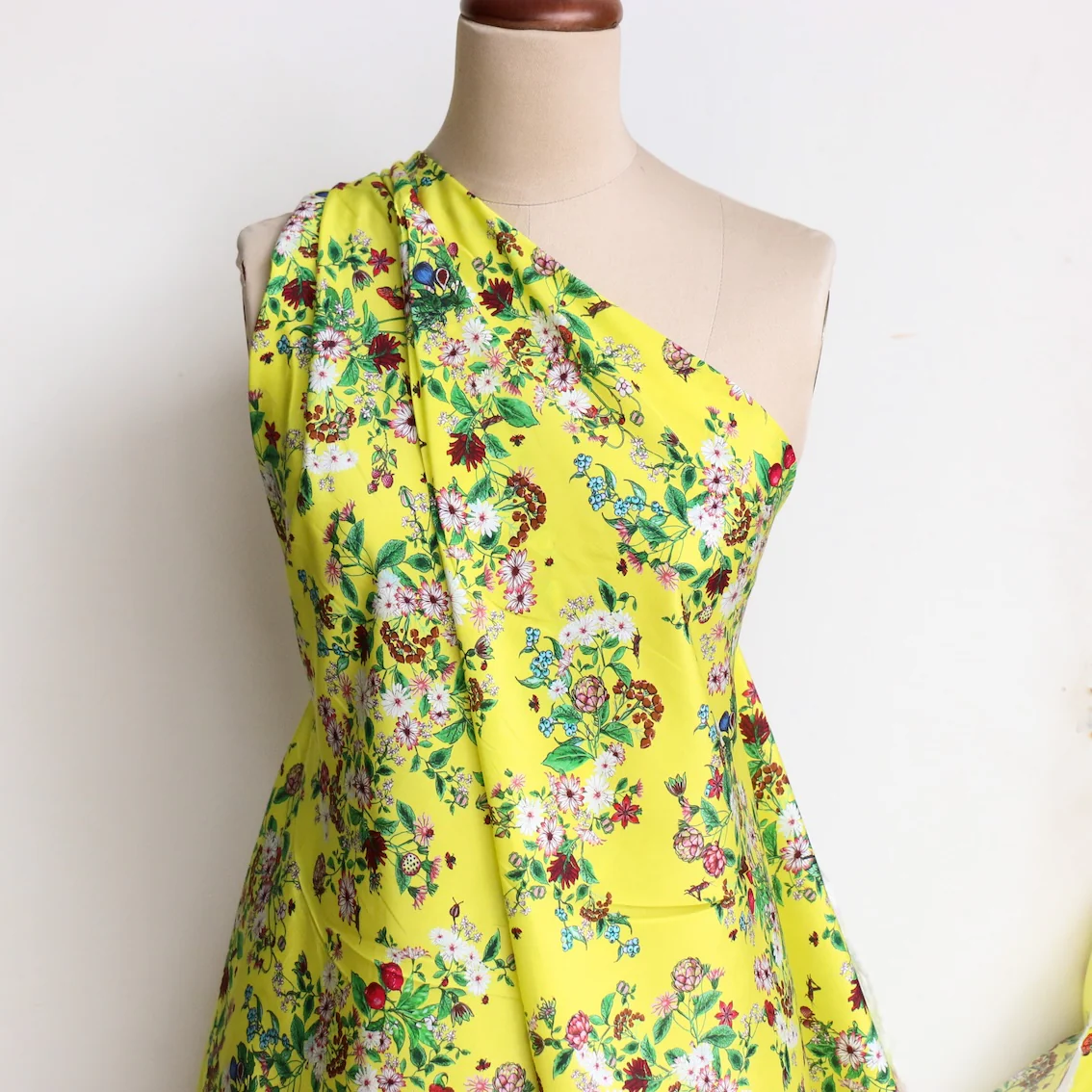 Fields Of Summer Silk/Cotton Voile - Image 5