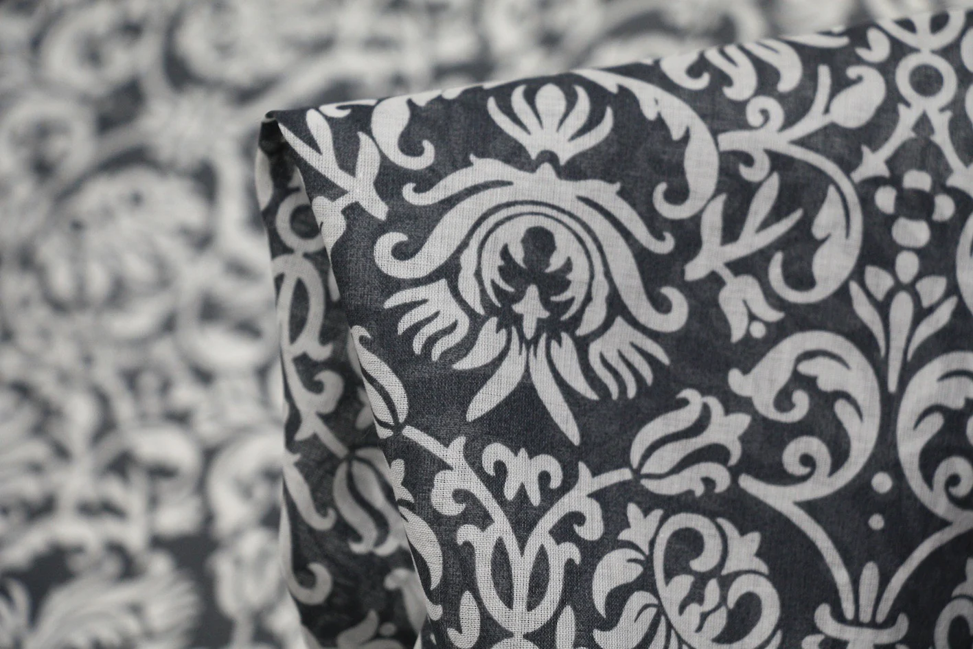 Filagree Navy - Cotton Voile