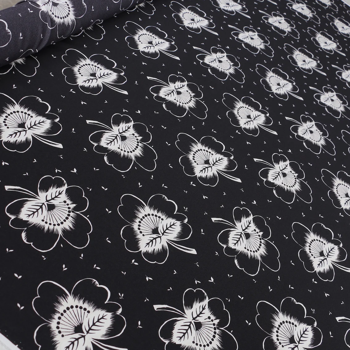 Fiore Noturno - Silk Crepe De Chine - Image 4