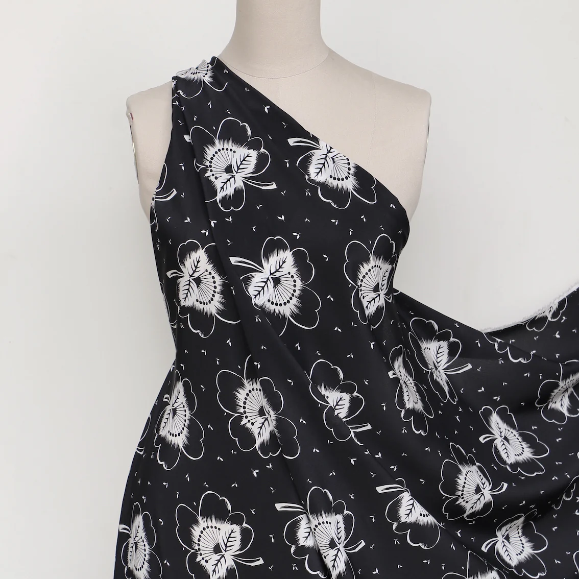 Fiore Noturno - Silk Crepe De Chine - Image 6
