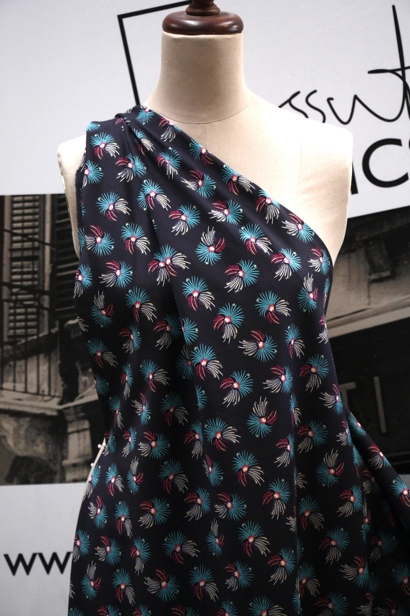 Firework Floral Black - Liberty Of London - Image 5