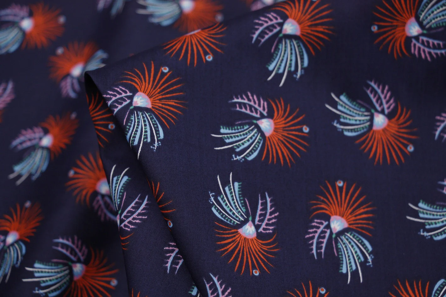 Firework Floral Navy - Liberty Of London