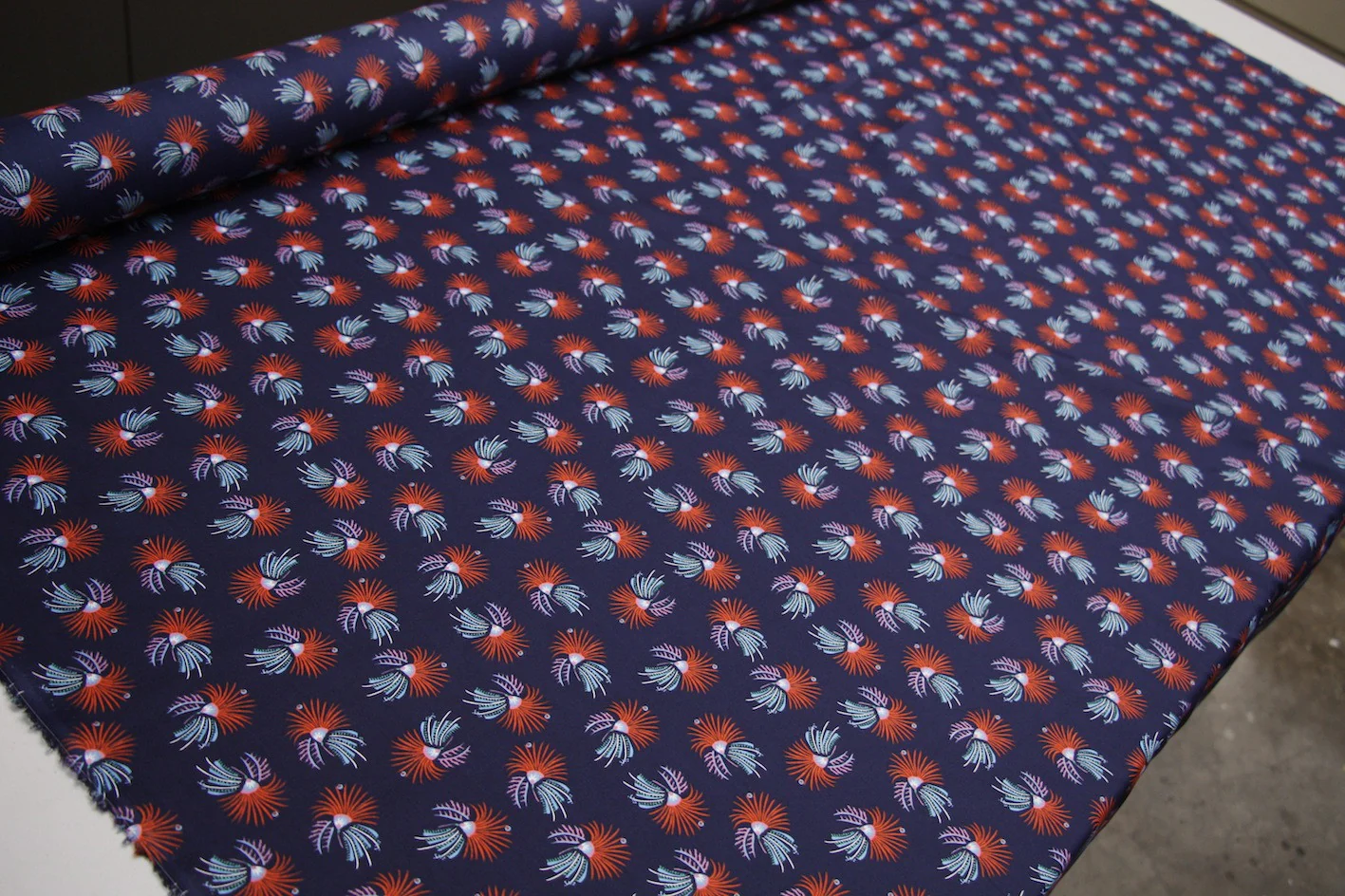 Firework Floral Navy - Liberty Of London - Image 4