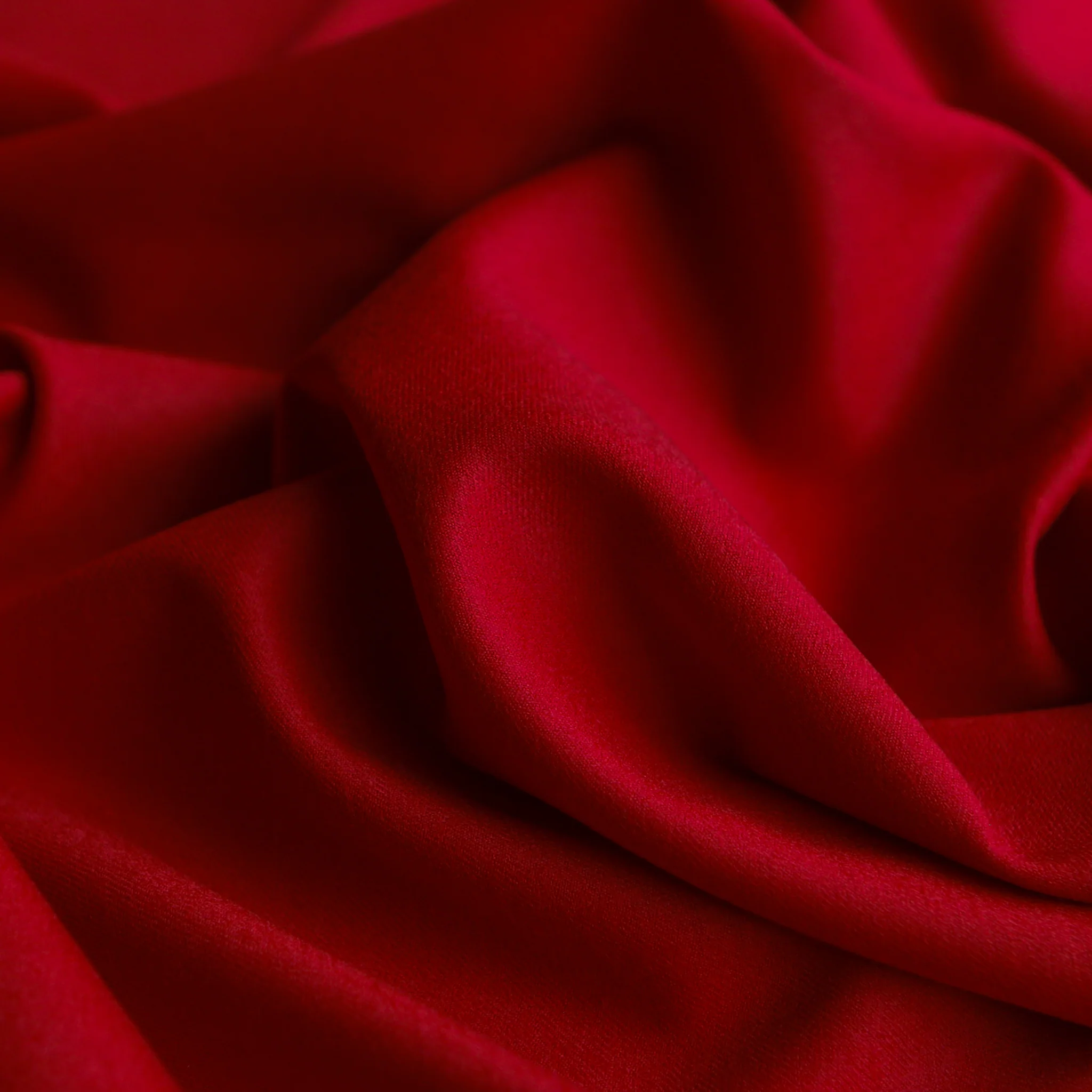Flannel Red Wool Suiting - Image 2