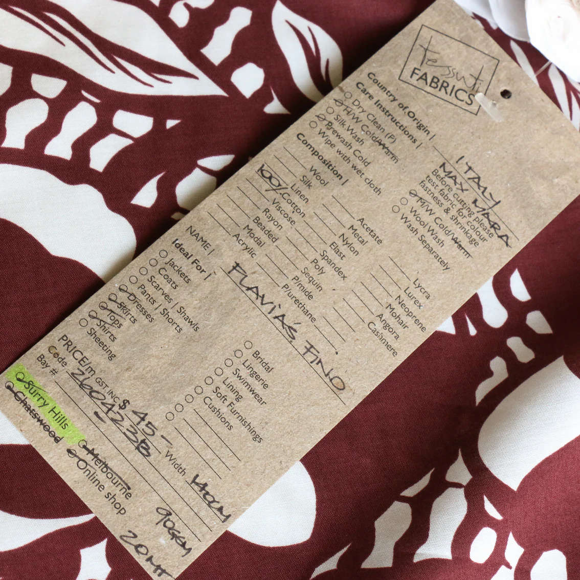 Flavia's Fino Cotton Voile - Image 5