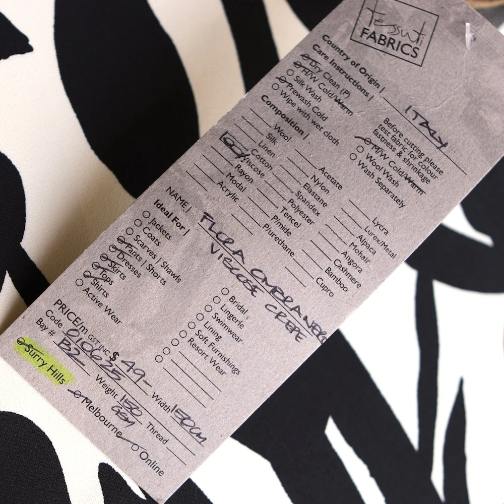 Flora Ombranero Viscose Crepe - Image 5