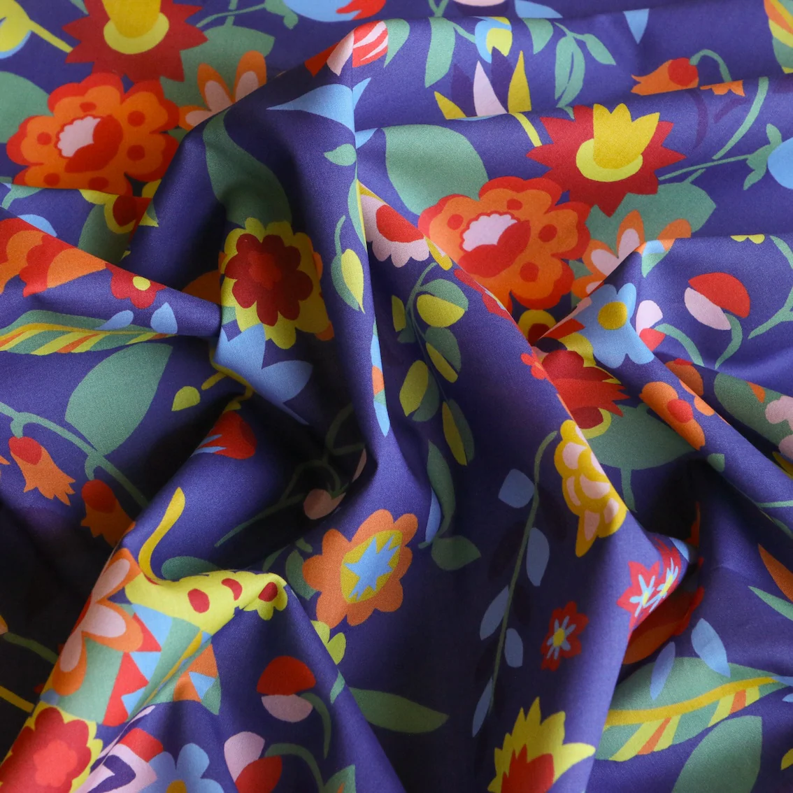 Floral Ballet Navy - Liberty Tana Lawn⢠- Image 2