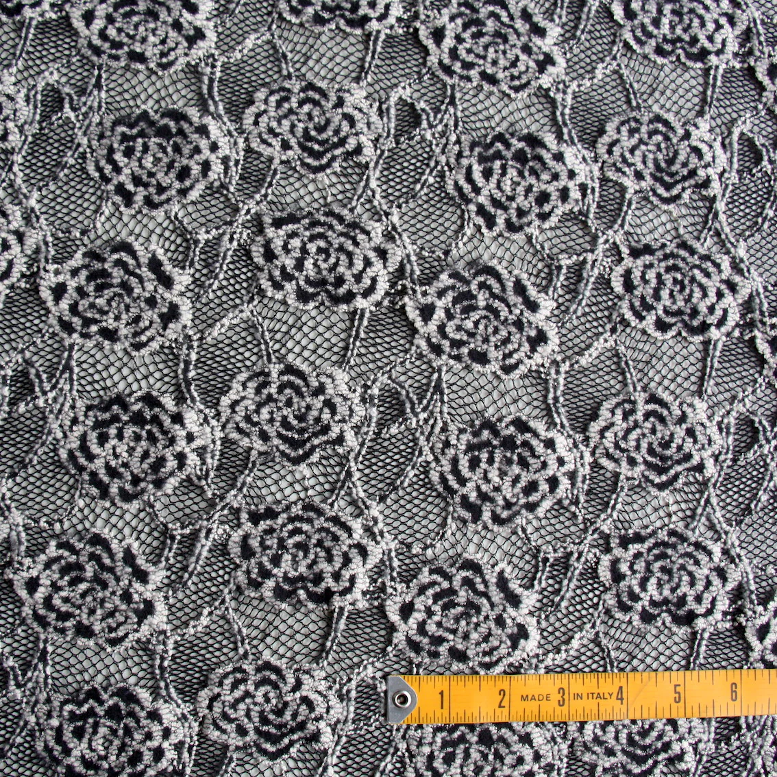 Floral Catch Stretch Lace - Image 3