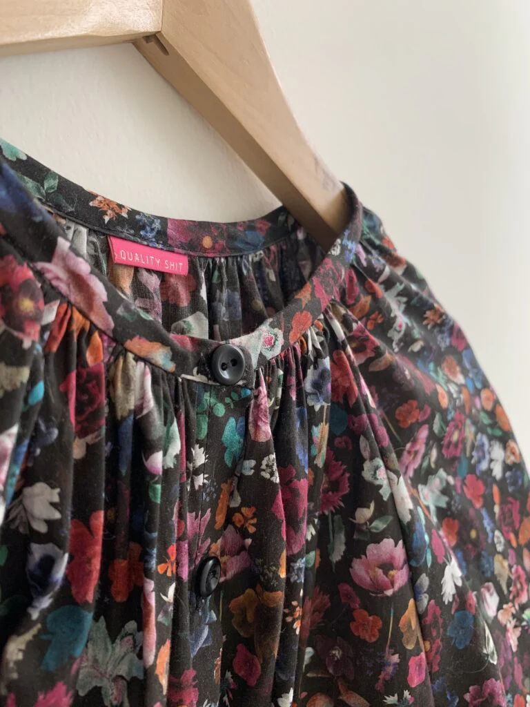 Floral Edit Black - Liberty Tana Lawn™ - Image 4