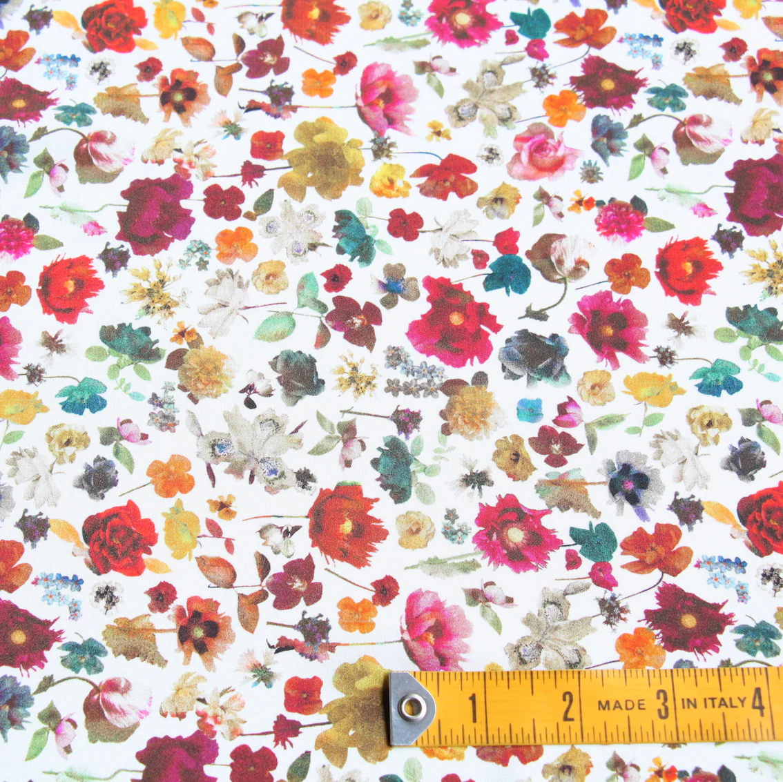 Floral Edit White - Liberty Silk CDC - Image 3