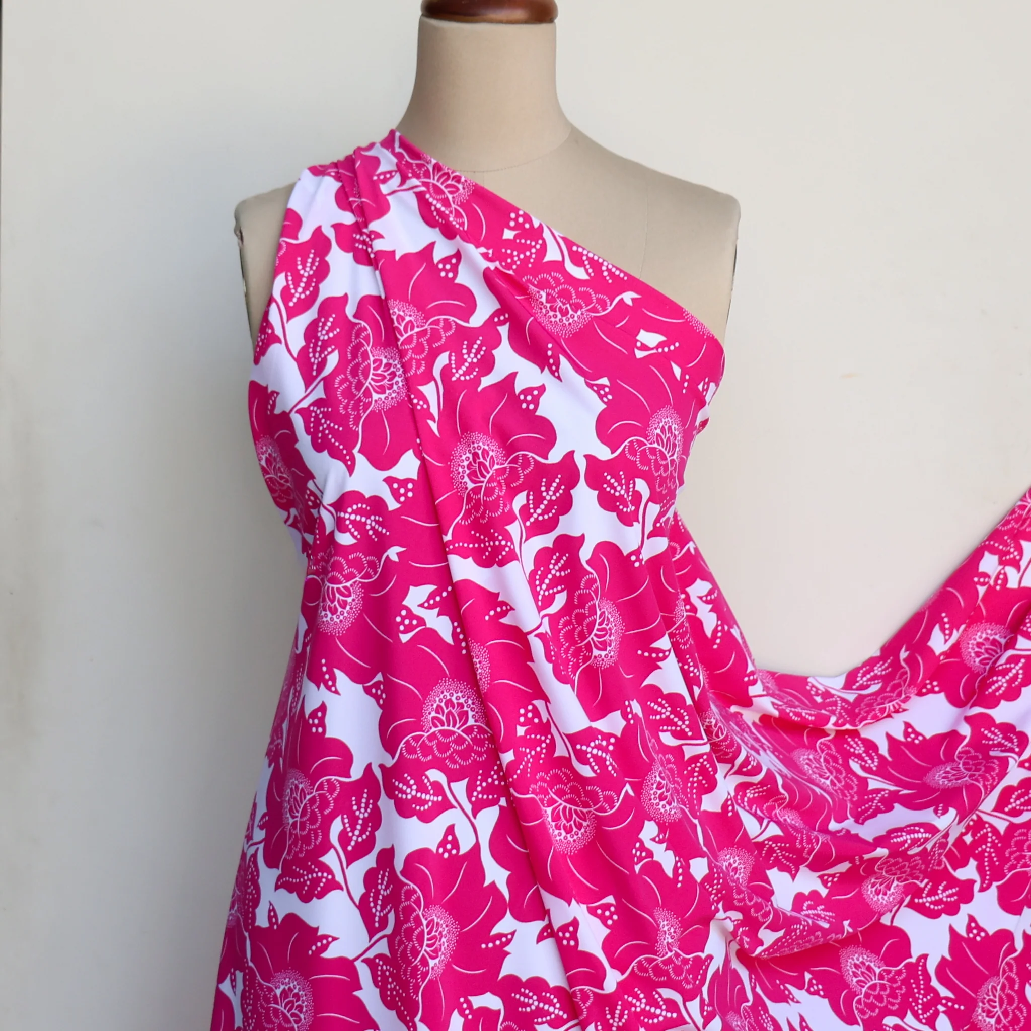 Floreale Fuchsia Lycra Swim - Image 6