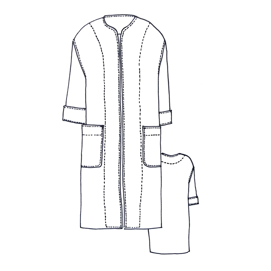Florence Coat Pattern - Image 3