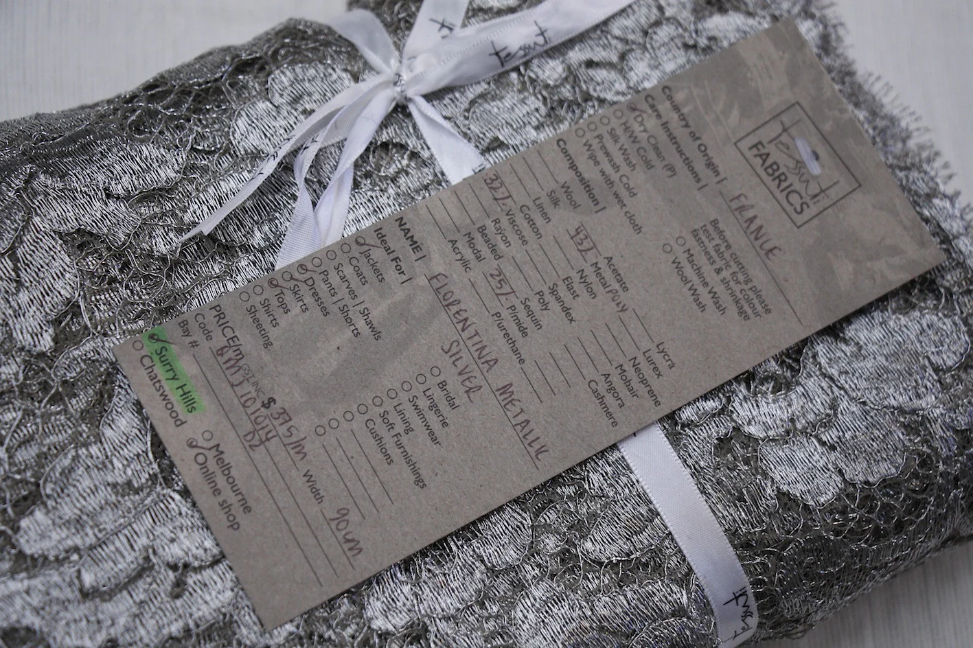 Florentina Metallic Silver - Image 2