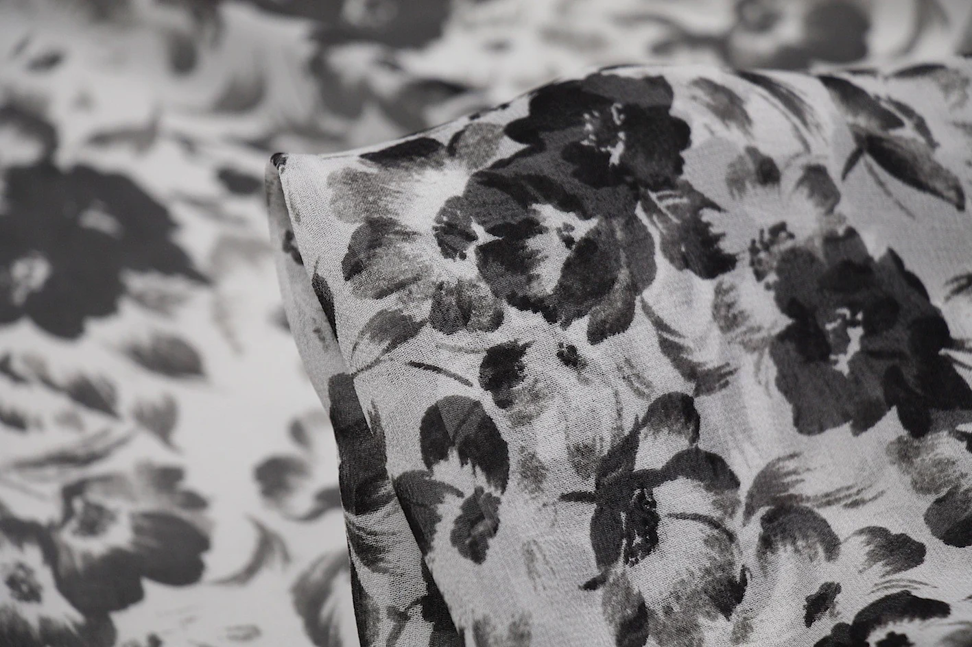 Flower Patch In Black
