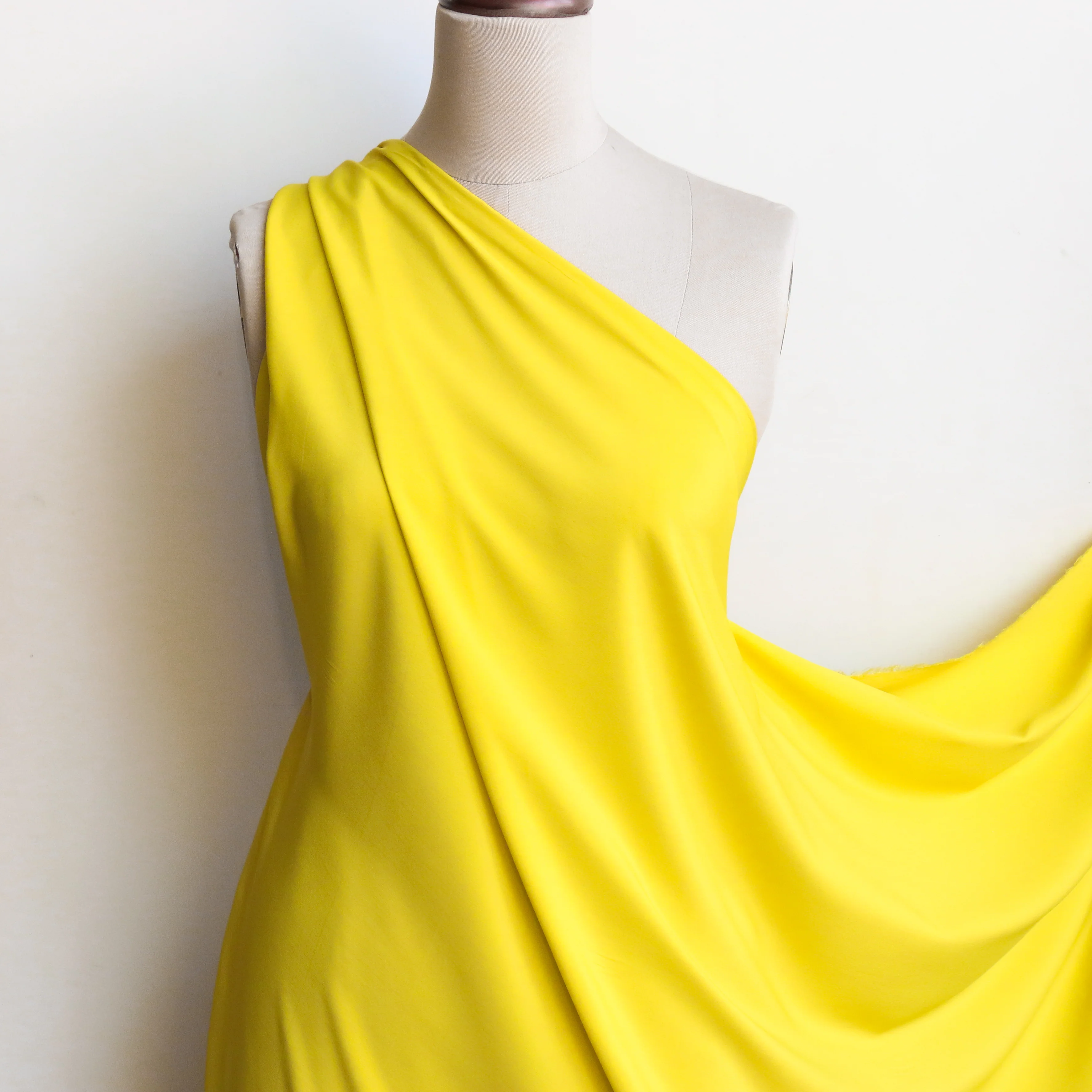 Fluo Giallo Silk Crepe De Chine - Image 4