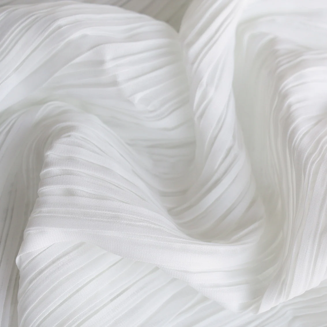 Folded Day - Pleated Georgette - Image 2