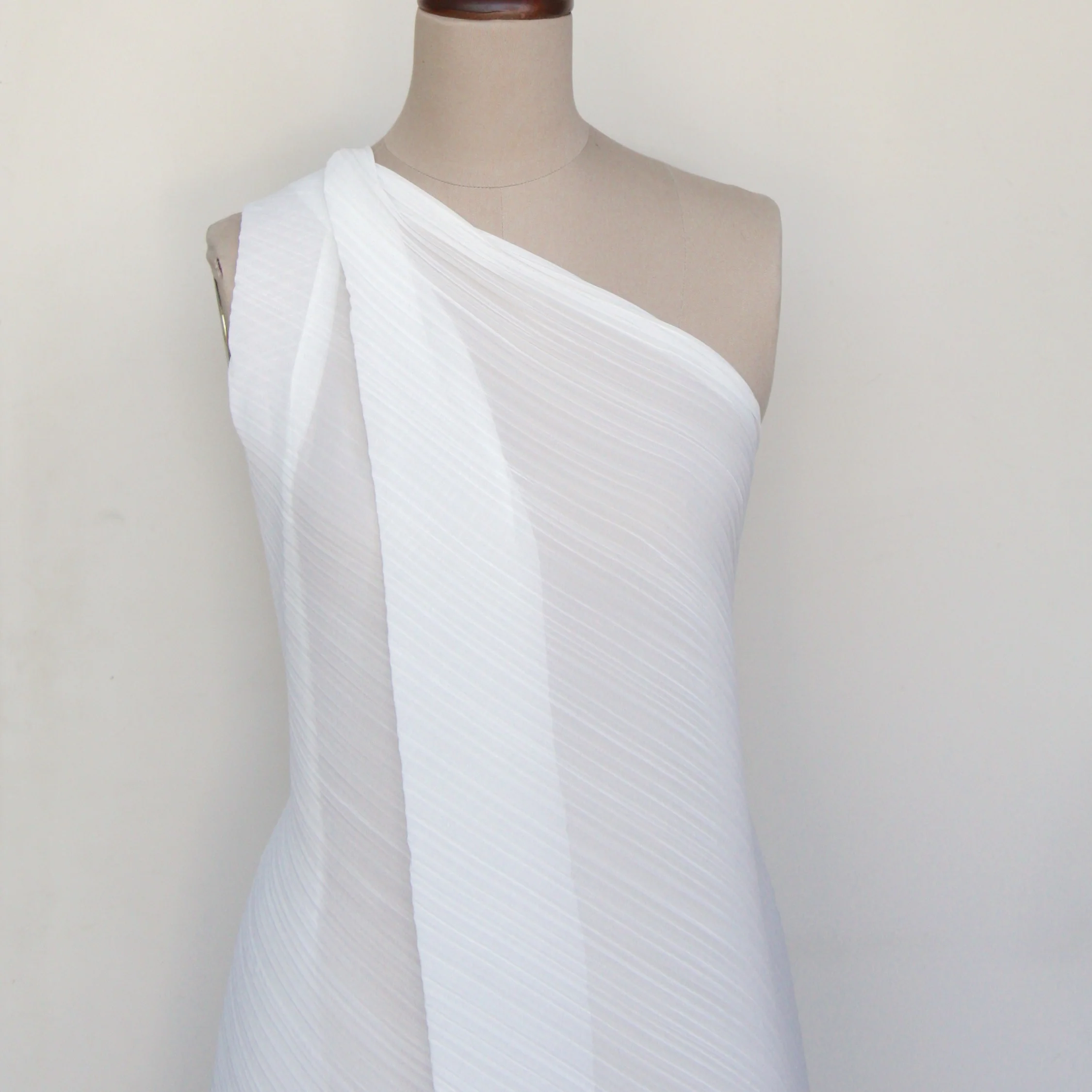 Folded Day - Pleated Georgette - Image 4