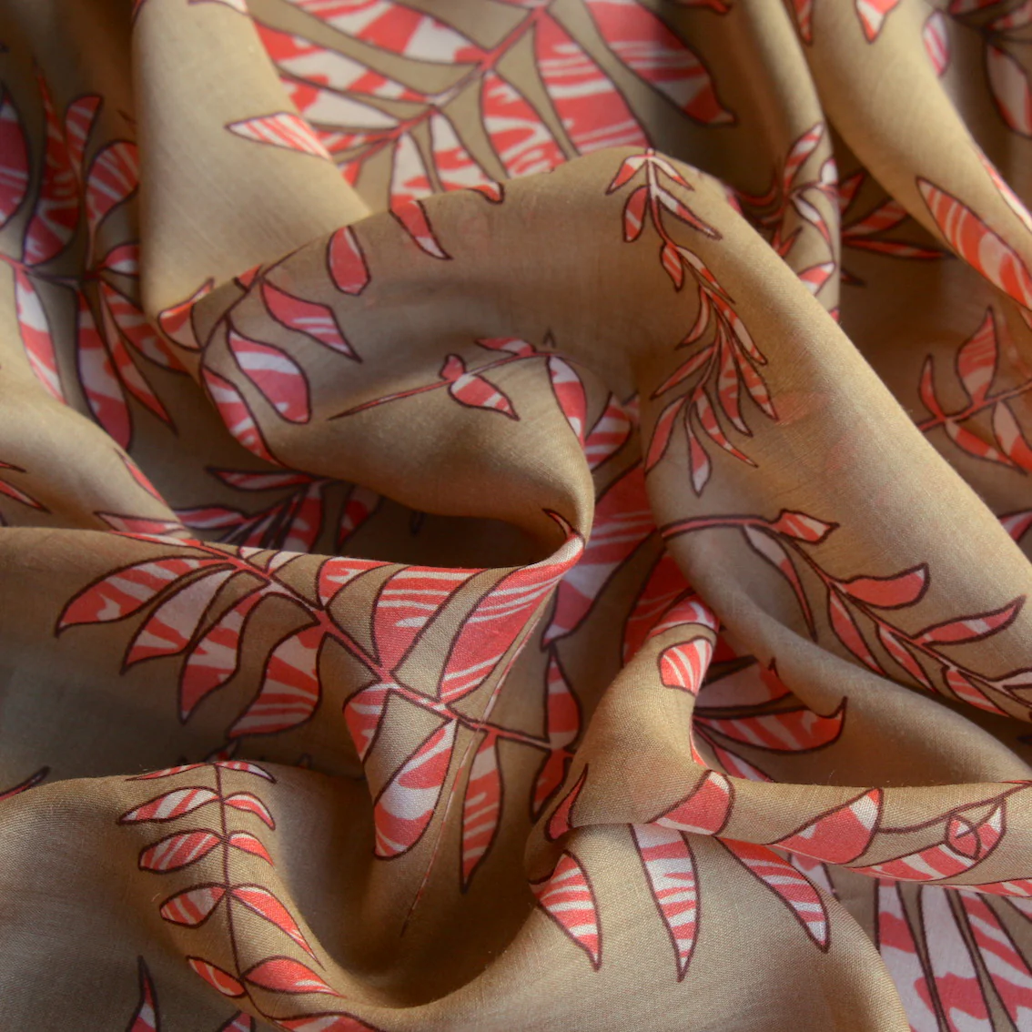 Foliage On Tan - Image 3