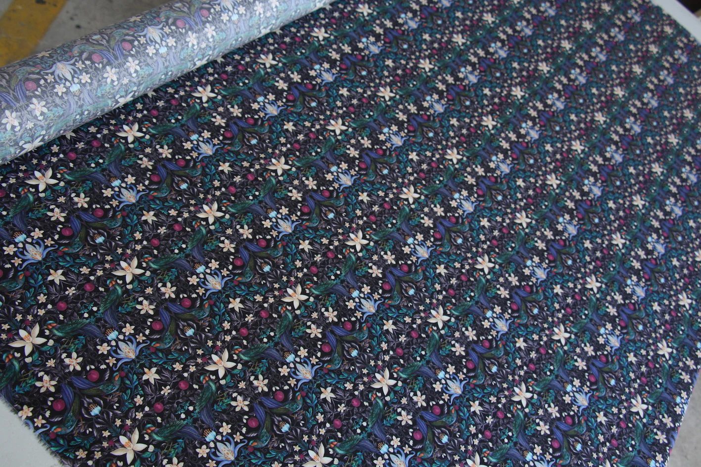 Forbidden Fruit Blue - Liberty Tana Lawn™ - Image 2