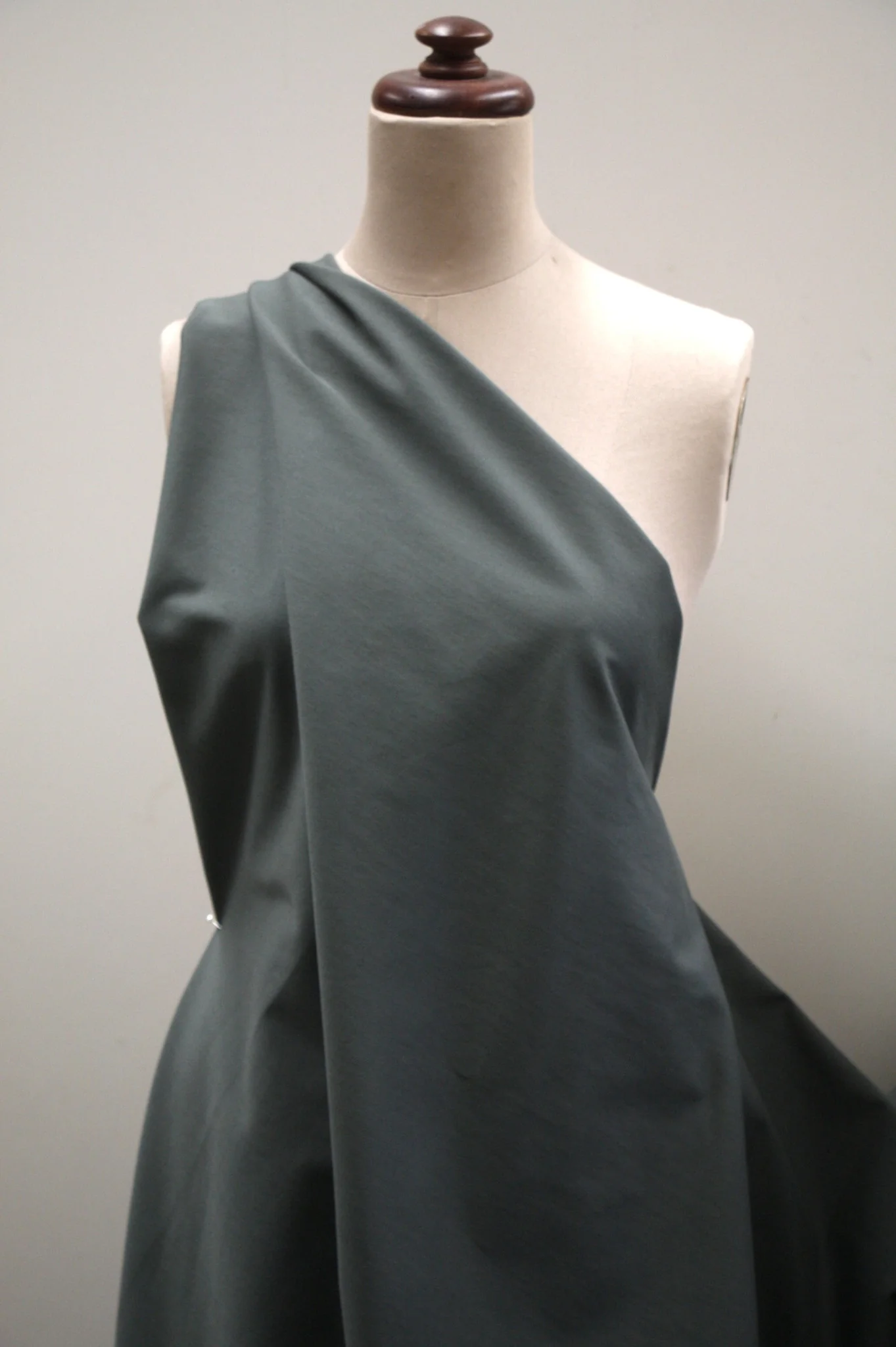 Forest Green - Stretch cotton - Image 4