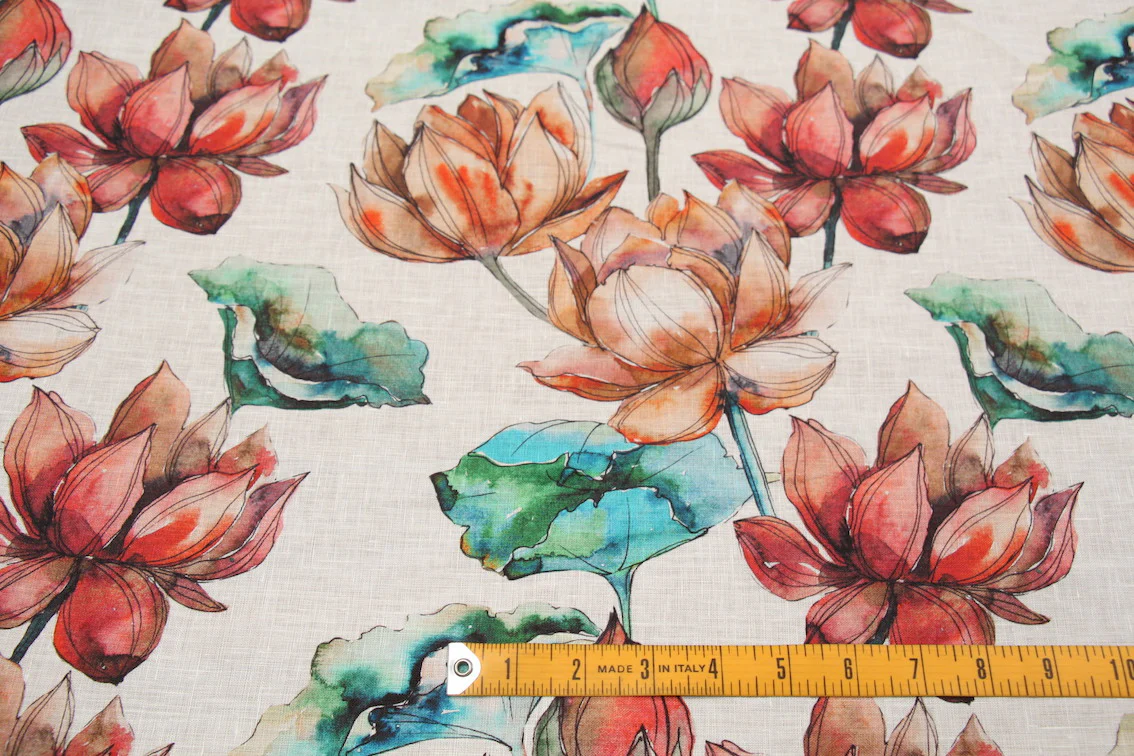 Forget Me Never Printed Linen - Image 3