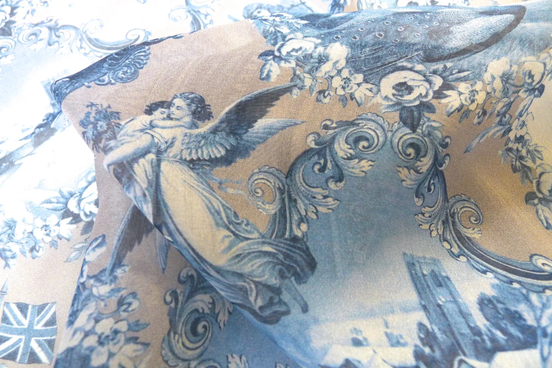 Forget Me Not - Blue Chiffon
