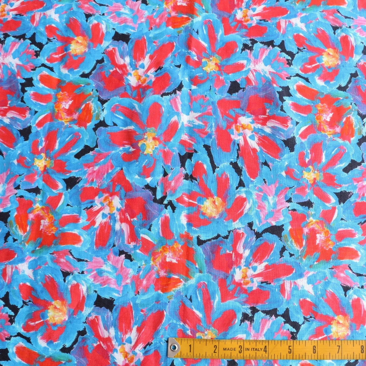 Fragrant Garden Washed Printed Linen - Image 3