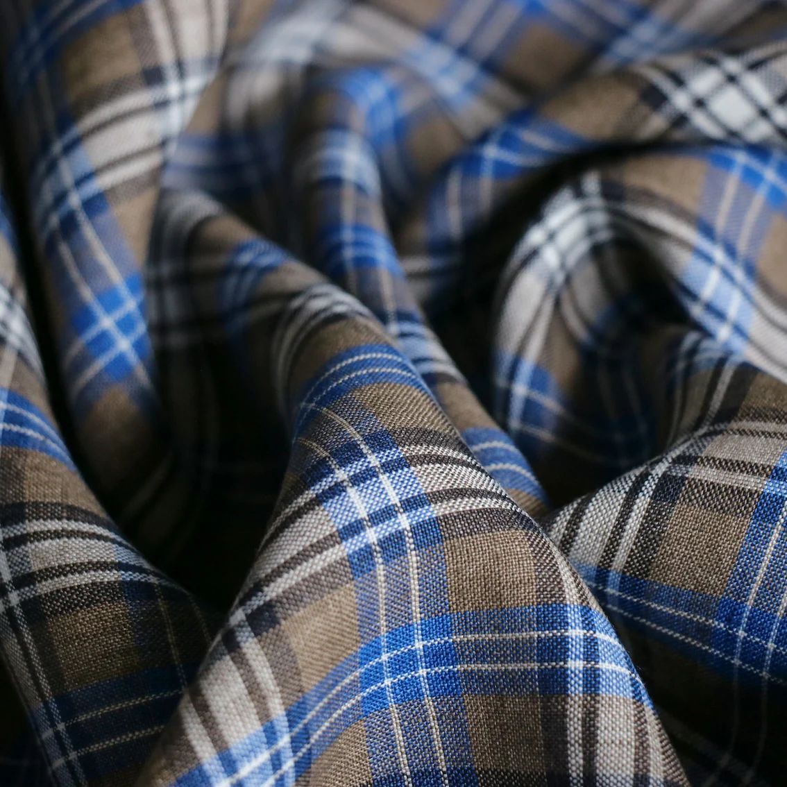Francesca Check Linen - Image 2
