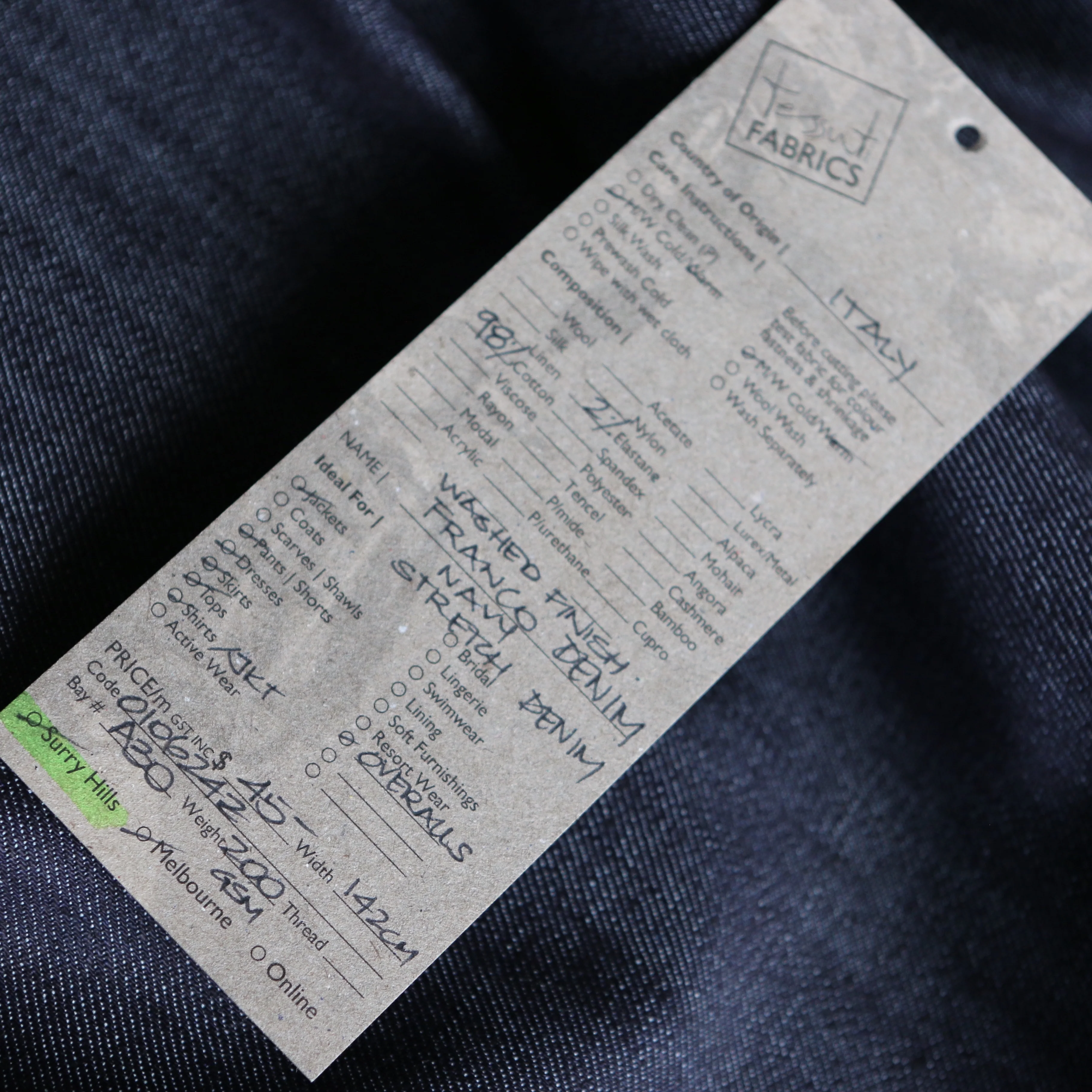 Franco Denim - Stretch Denim - Image 3