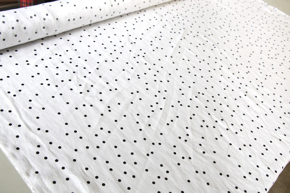 Freckles Black Linen - Image 4