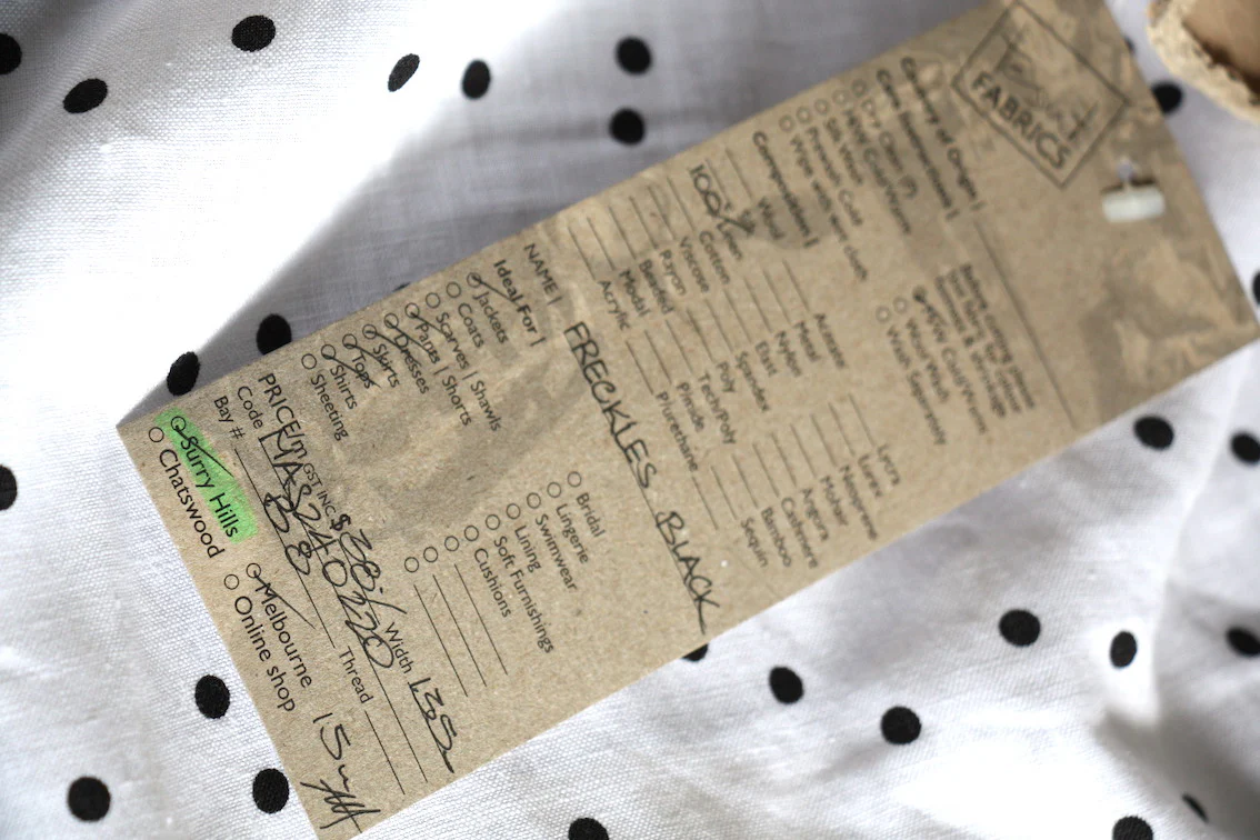 Freckles Black Linen - Image 7