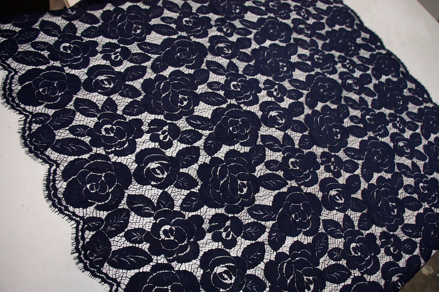 French Navy Lace - Image 4