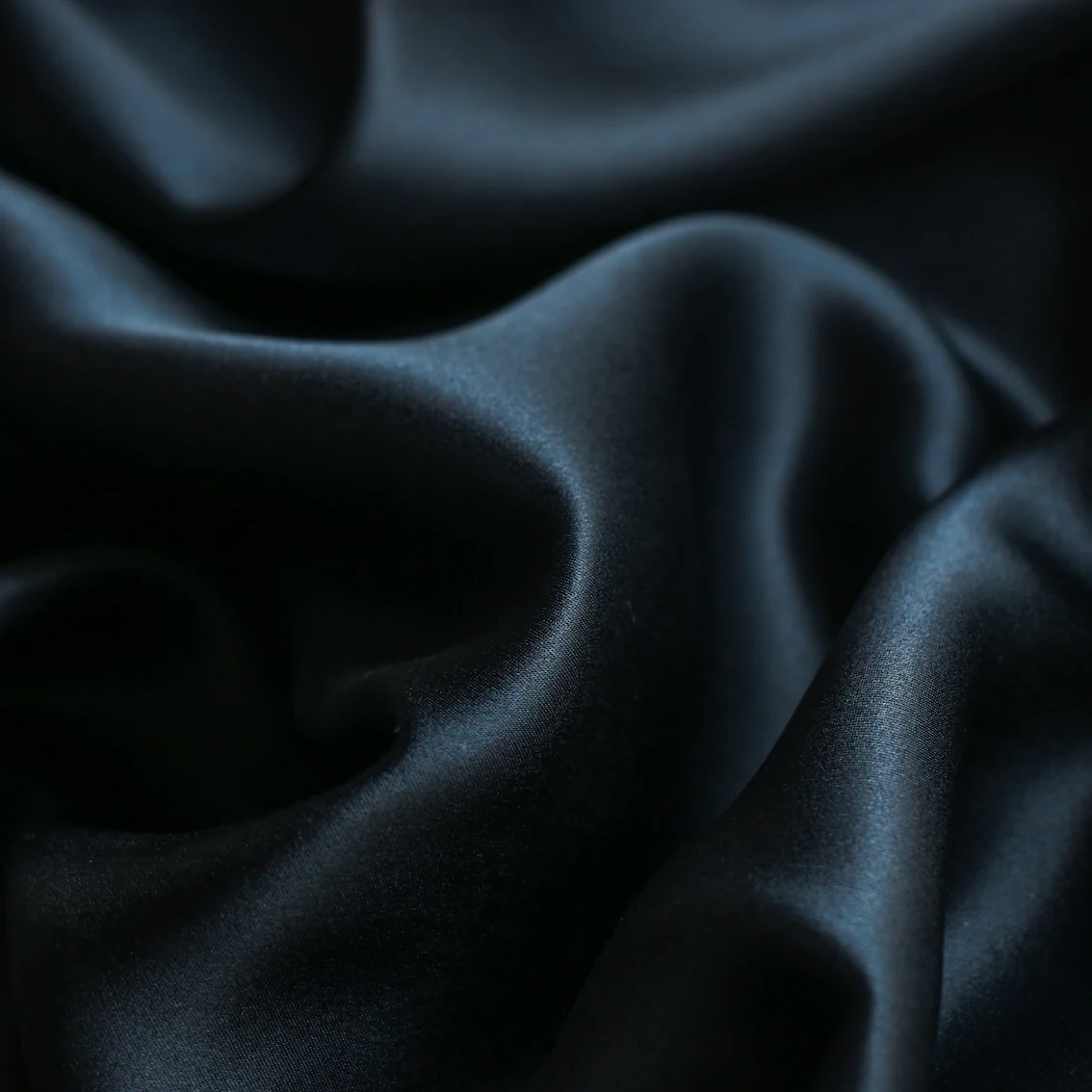 French Navy Satin - 19mm - Image 2
