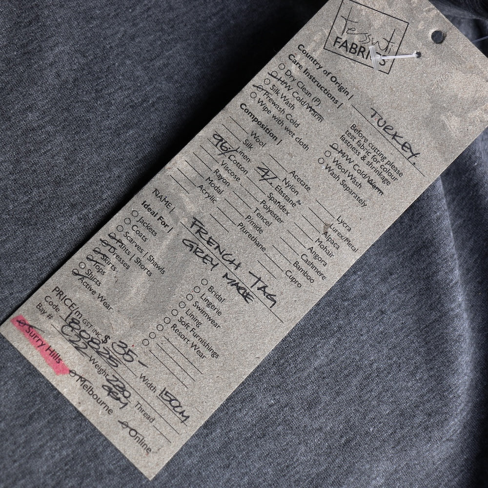 French Tag Grey Marle - Image 3