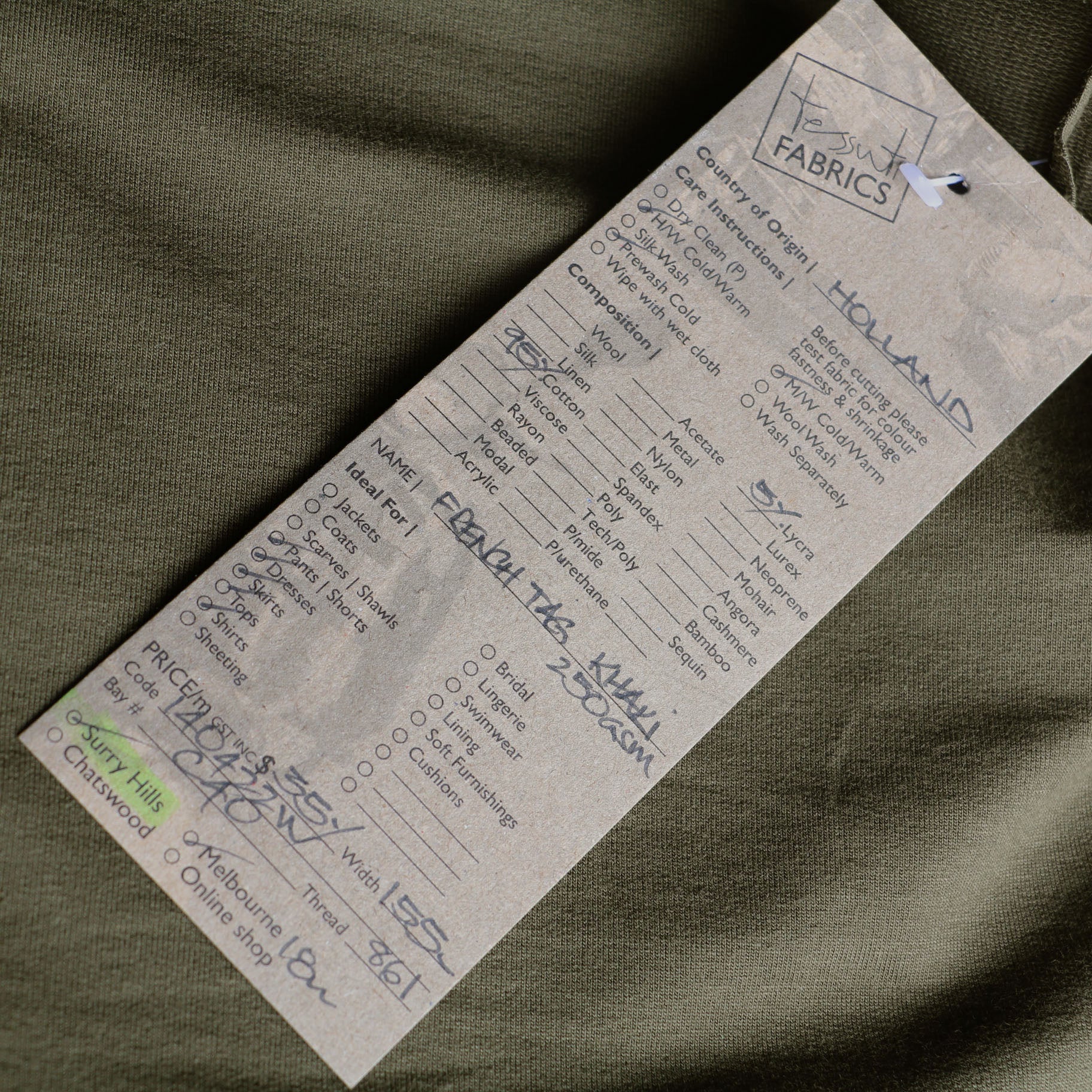 French Tag Khaki - Image 3