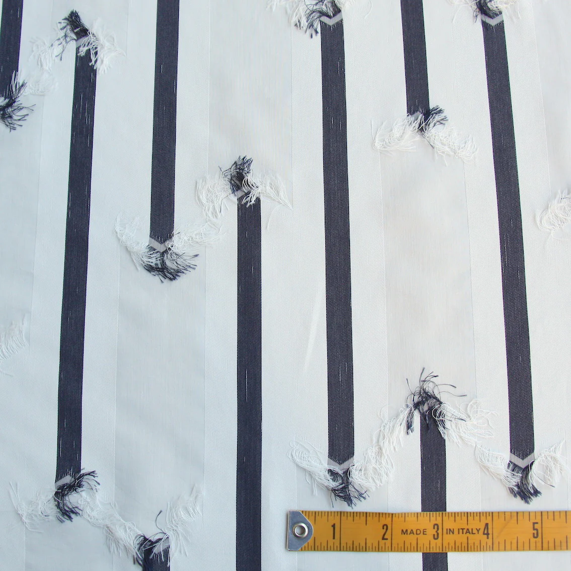 Fringed Ebony Blue Jacquard - Image 4