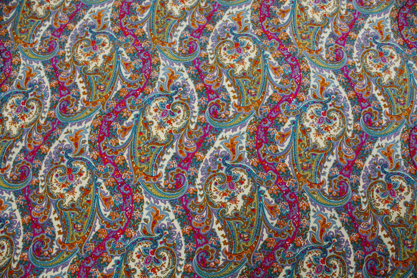 Fruit Punch Paisley - Swimwear Fabric - Image 2