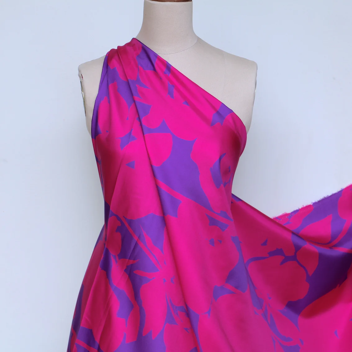 Fuchsia Ombra - Silk Twill - Image 5