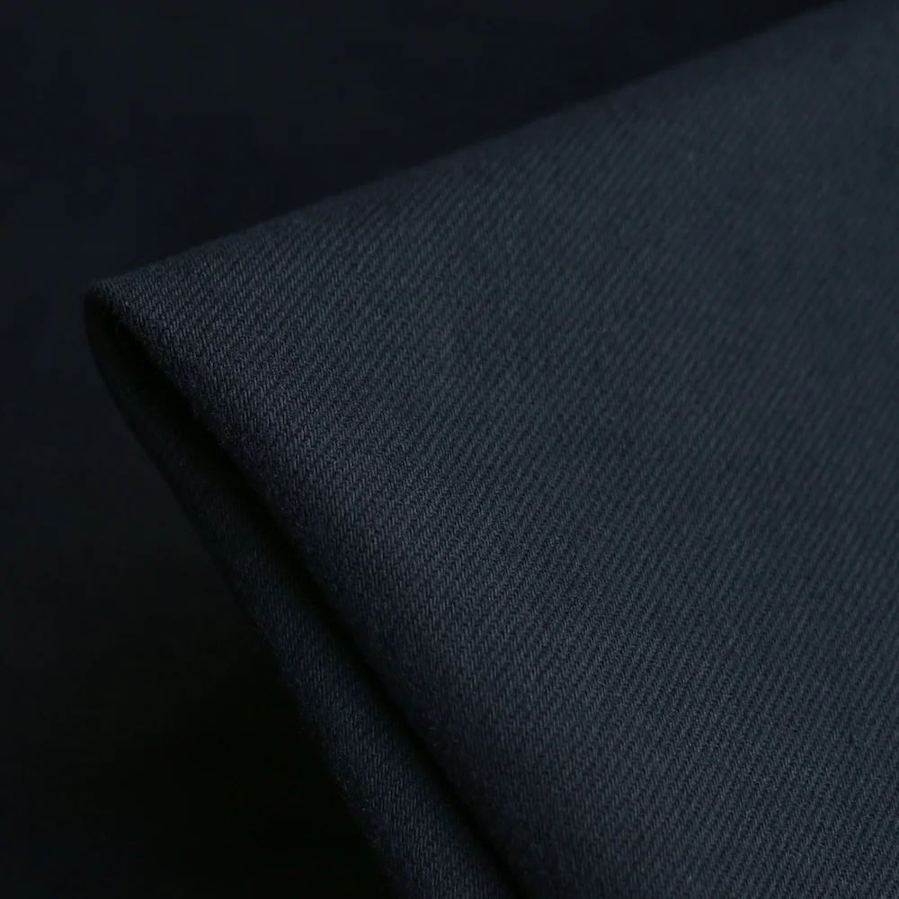 Fuji Navy Drill - Cotton/Wool - Tumbler Finish